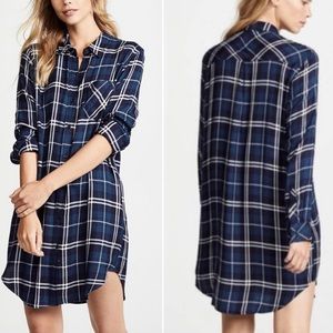 Rails Bianca Plaid Shirt Dress size Small